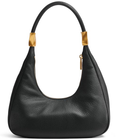 Shop Donna Karan New York Quogue Shoulder In Black/gold