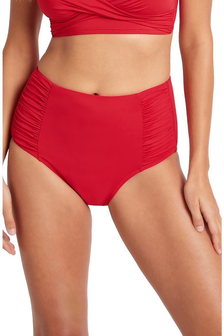 Bikini Bottoms, Main, color, RED