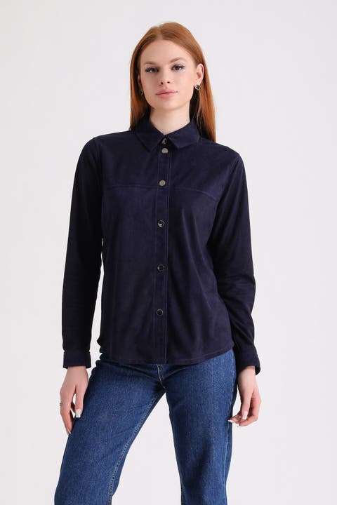 Anna Suede Shirt