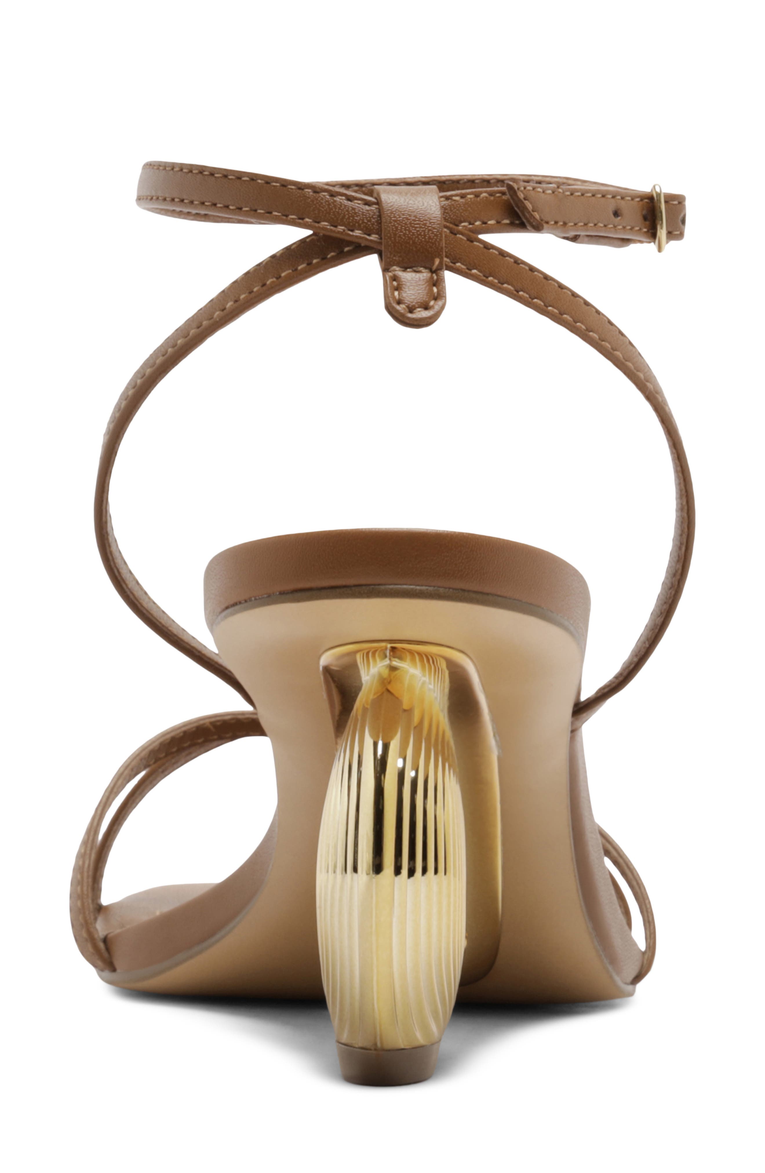 Arezzo Luma Ankle Strap Wedge Sandal, Alternate, color, Soul Natural