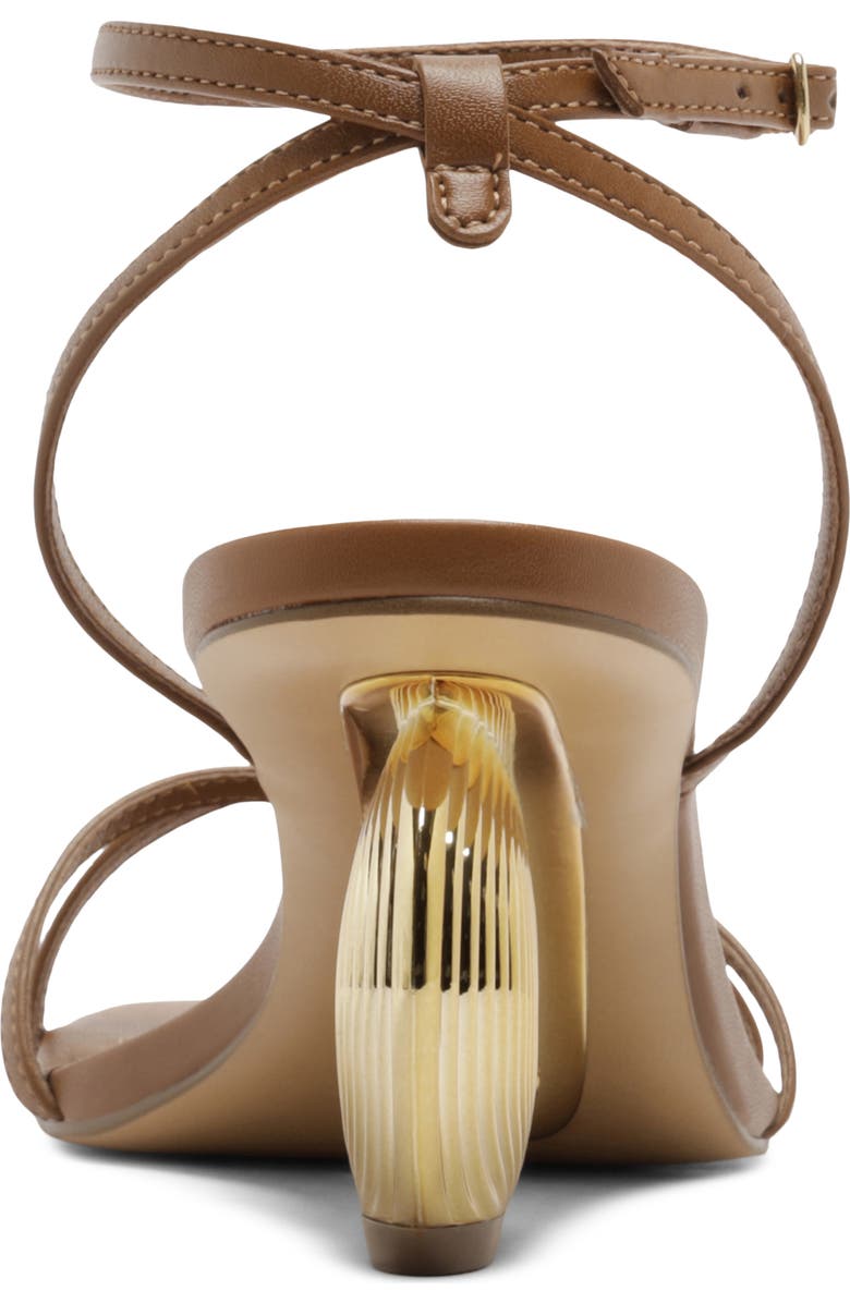 Arezzo Luma Ankle Strap Wedge Sandal, Alternate, color, Soul Natural