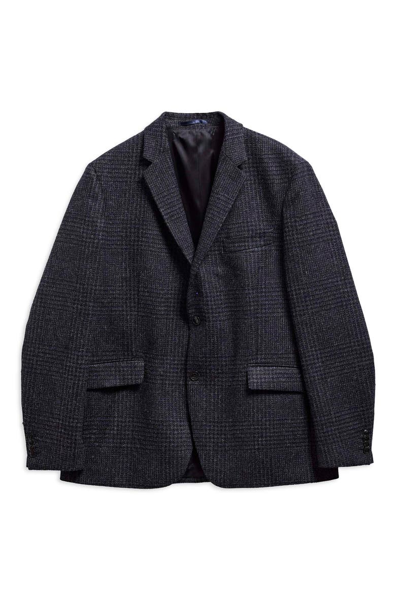 Bryson Moons Wool Sport Coat, Alternate, color, NAVY