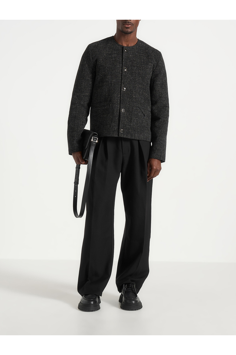 Melvin Textured Jacket, Alternate, color, Black