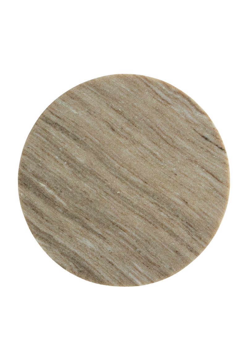 Elegant Marble Round Cheese Board, Beige, Alternate, color, Beige