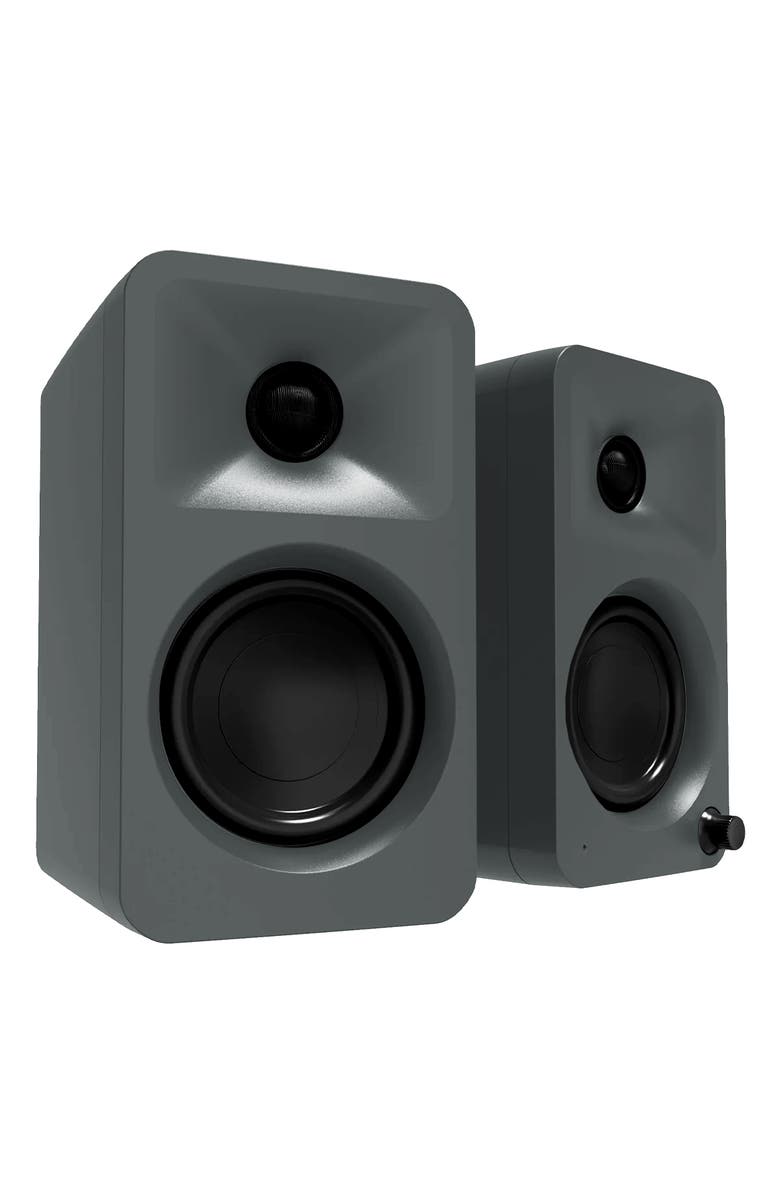 Kanto ORA Powered Reference Desktop Speakers with Bluetooth - Pair, Main, color, Gray