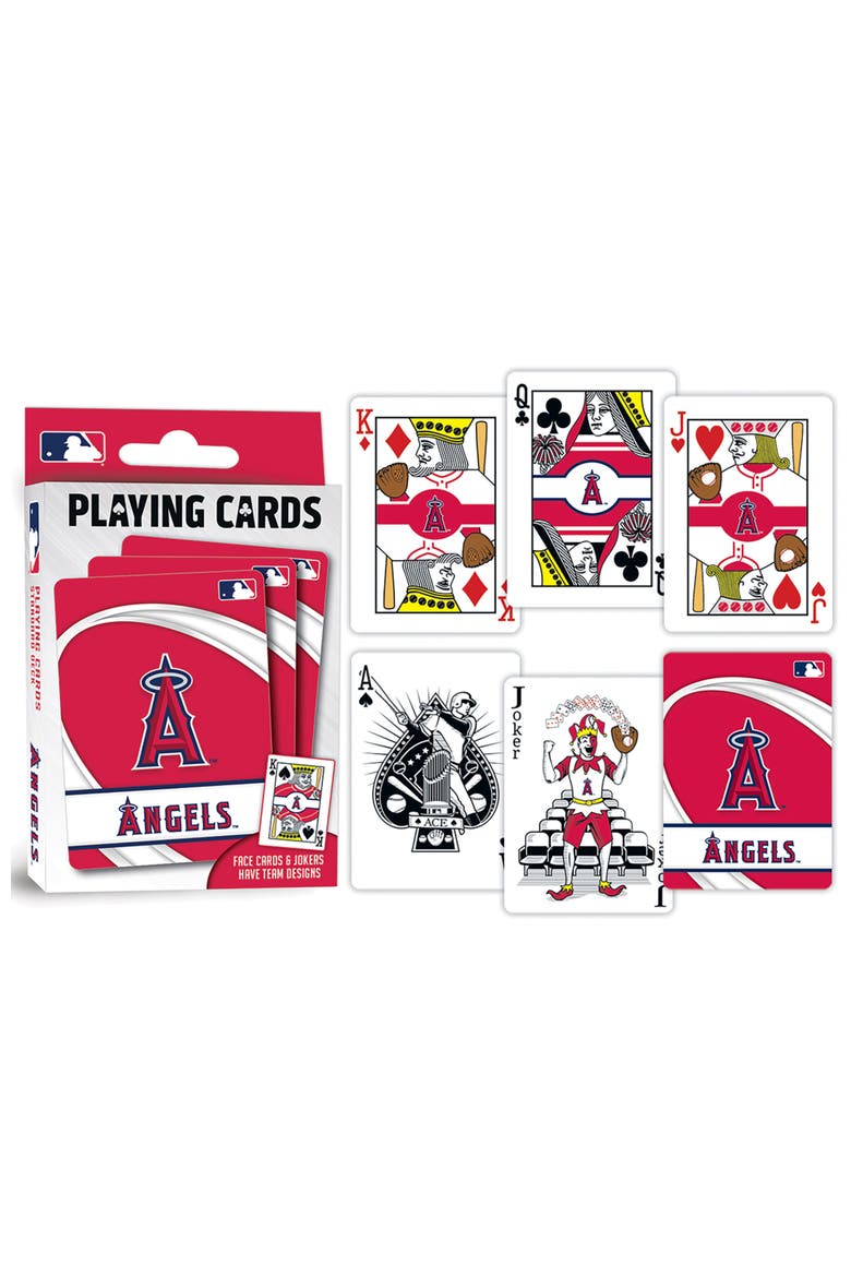 Los Angeles Angels Playing Cards, Alternate, color, Multicolor