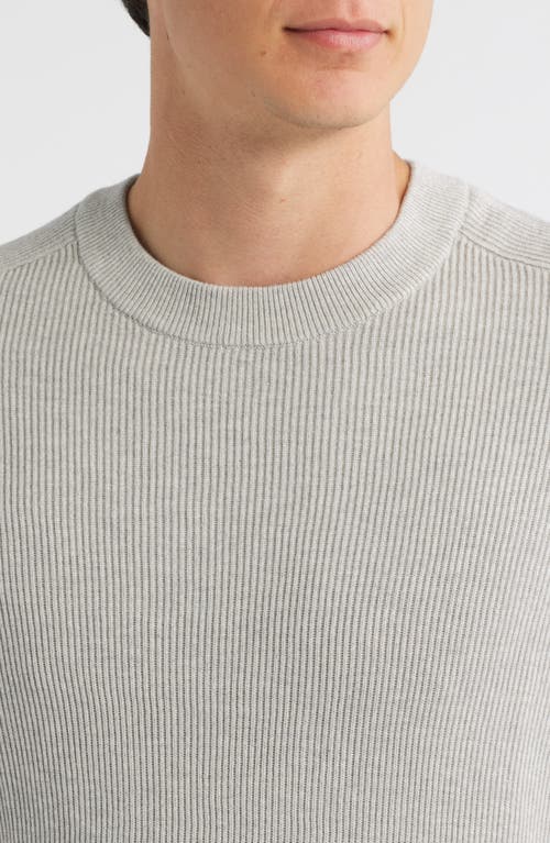 Nn07 Kaley 6499 Cotton Crewneck Sweater In Gray