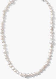Joey Baby Freshwater Pearl Gold Plated Strand Necklace