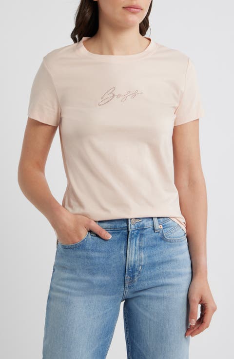 Esogo Crystal Logo Cotton Top