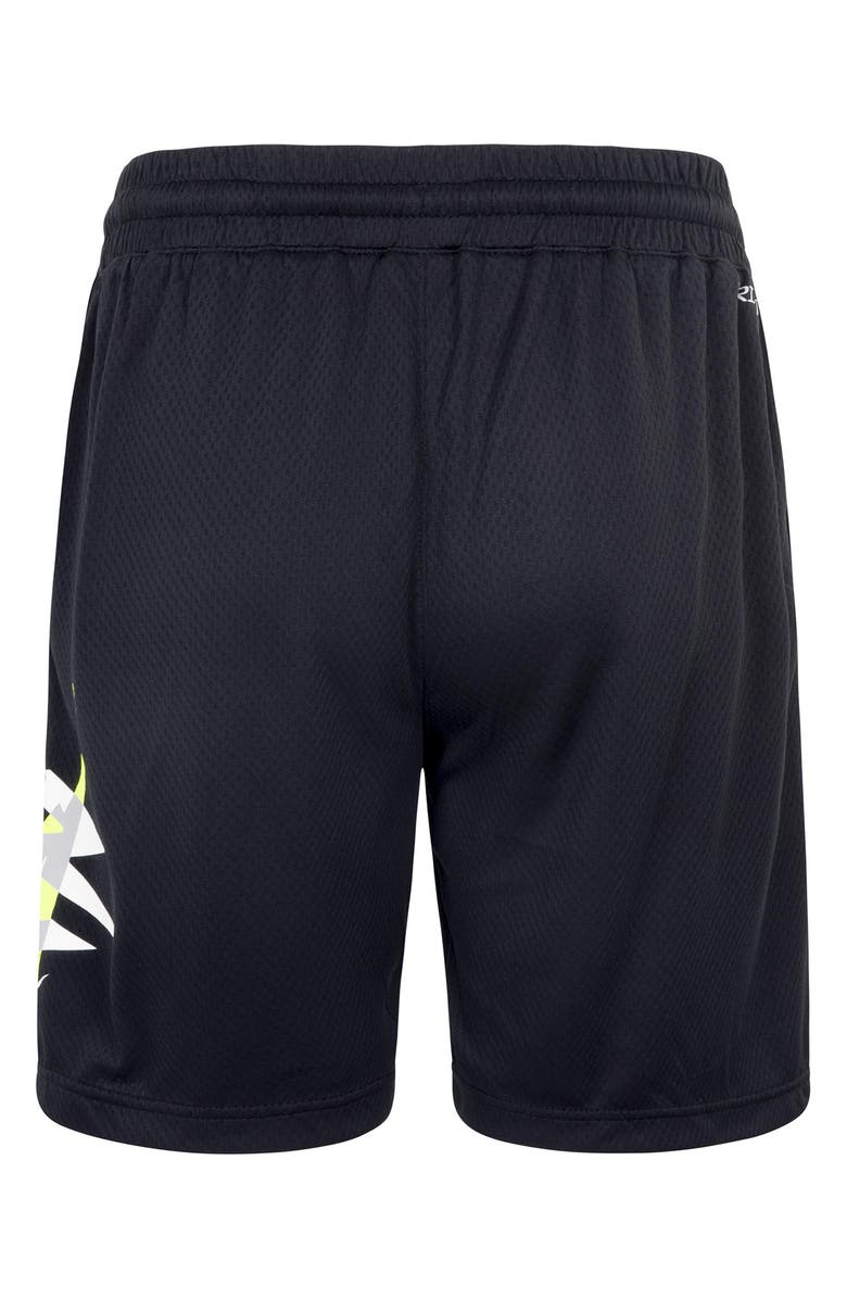 3 Brand Kids' Essential Mesh Shorts, Alternate, color, Black