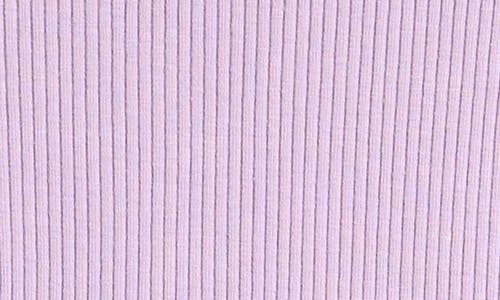 Shop Love, Fire Kids' Long Sleeve Cotton Rib T-shirt In Orchid Bloom