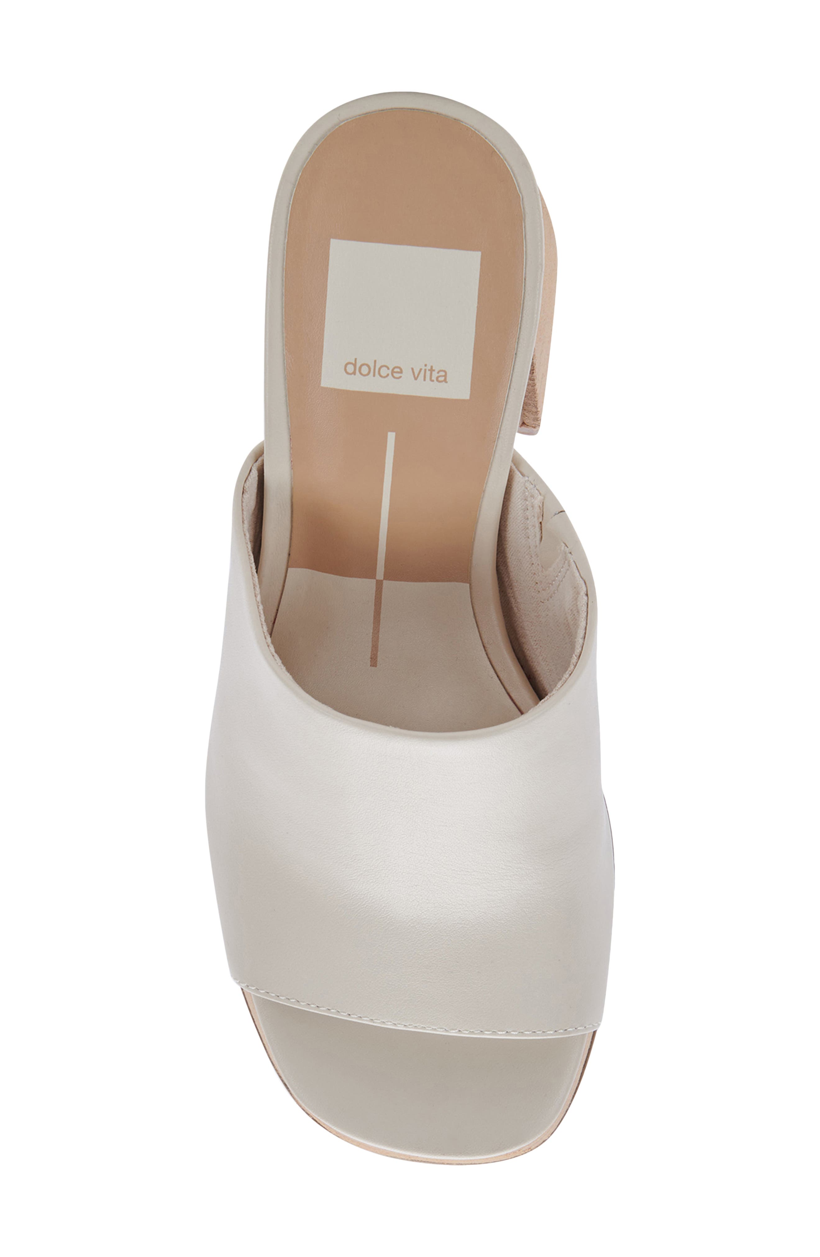 Lukas Platform Sandal, Alternate, color, IVORY LEATHER