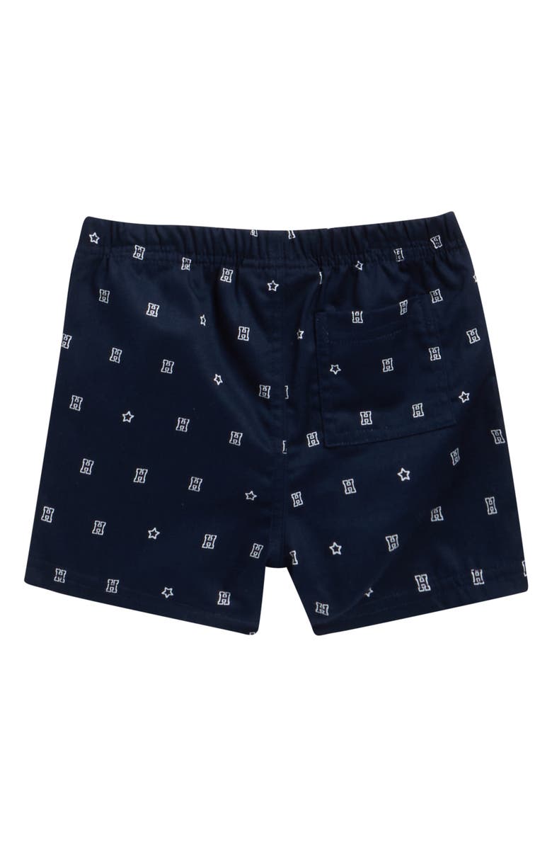 Tommy Hilfiger Polo Bodysuit & Shorts Set, Alternate, color, Pink