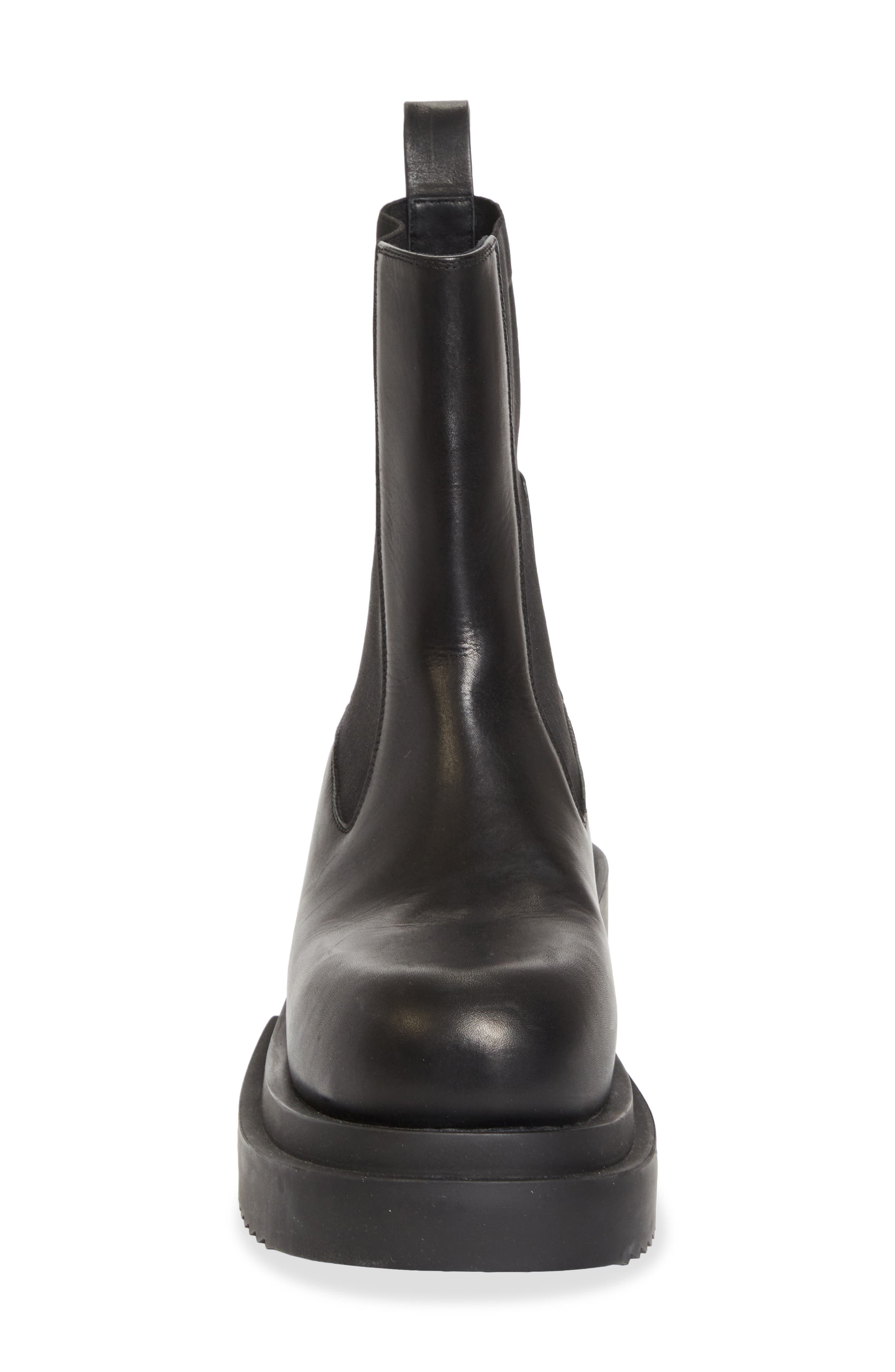 Rick Owens Hollywood Beatle Bogun Chelsea Boot, Alternate, color, Black