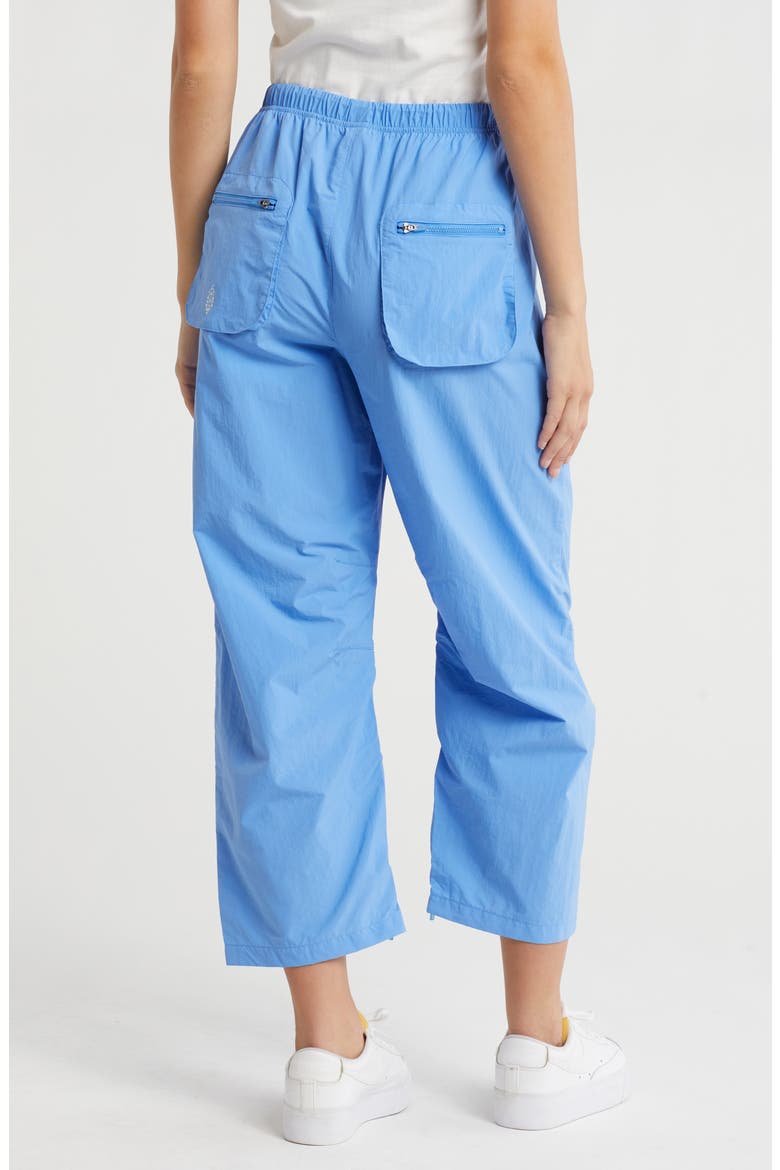Fly By Night Water Resistant Crop Hiking Pants, Alternate, color, RIVIERA BLUE
