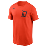 Nike Men's Nike Orange Detroit Tigers Wordmark T-Shirt
