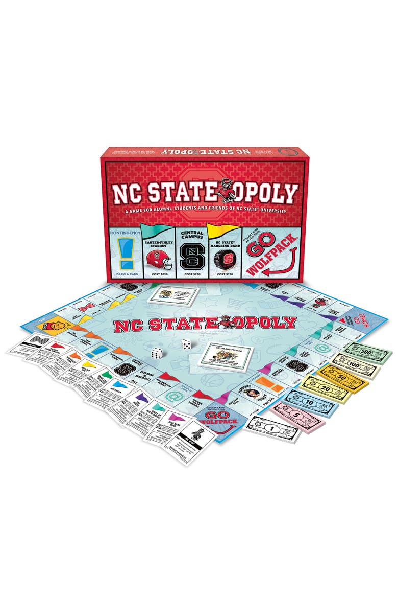Nc Stateopoly Themed Family Board Game, Alternate, color, Multicolored