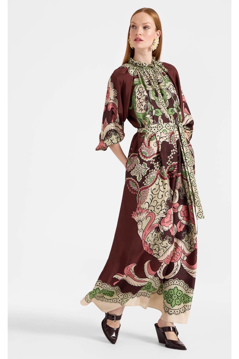 Cerere Dress, Main, color, Portal Placée Testa Di Moro