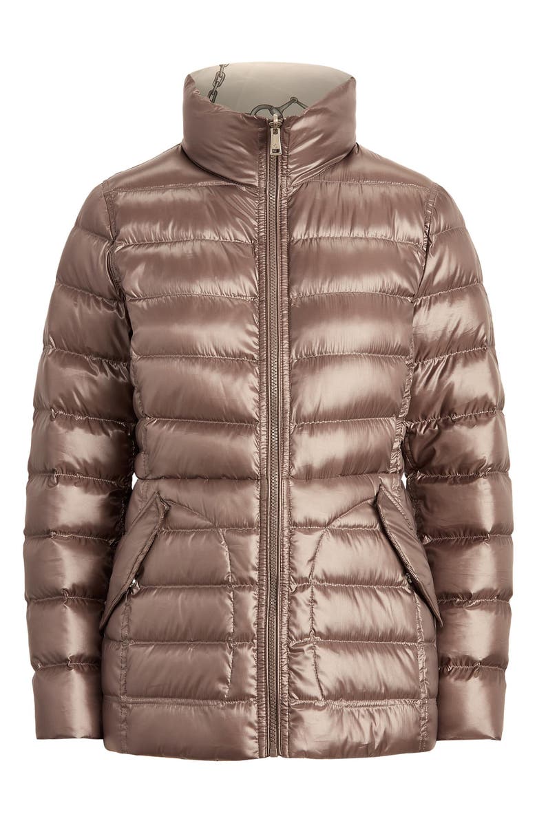 Lauren Ralph Lauren Reversible Down Puffer Coat, Alternate, color,