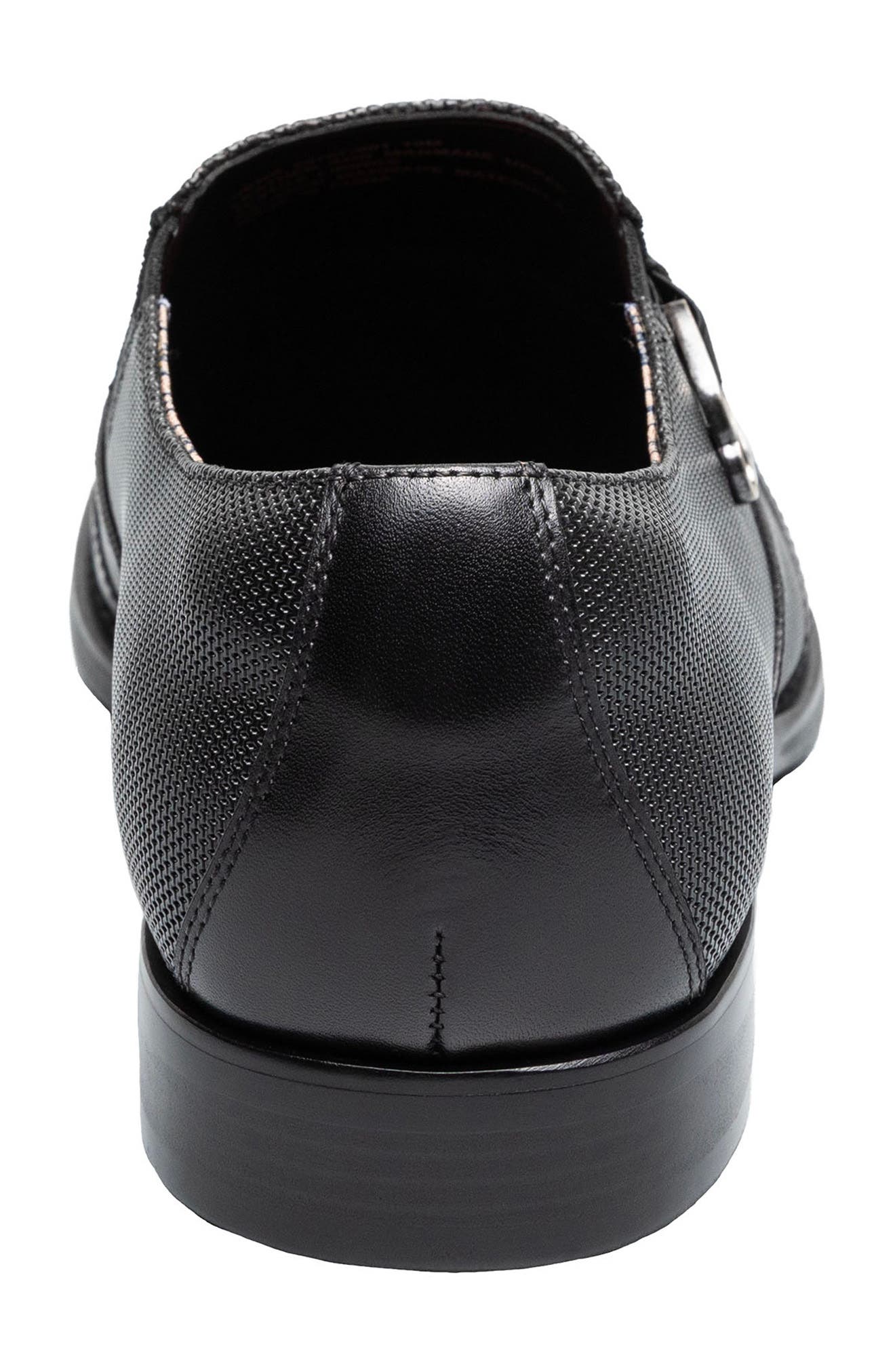 Stacy Adams Lockwood Cap Toe Loafer, Alternate, color, Black