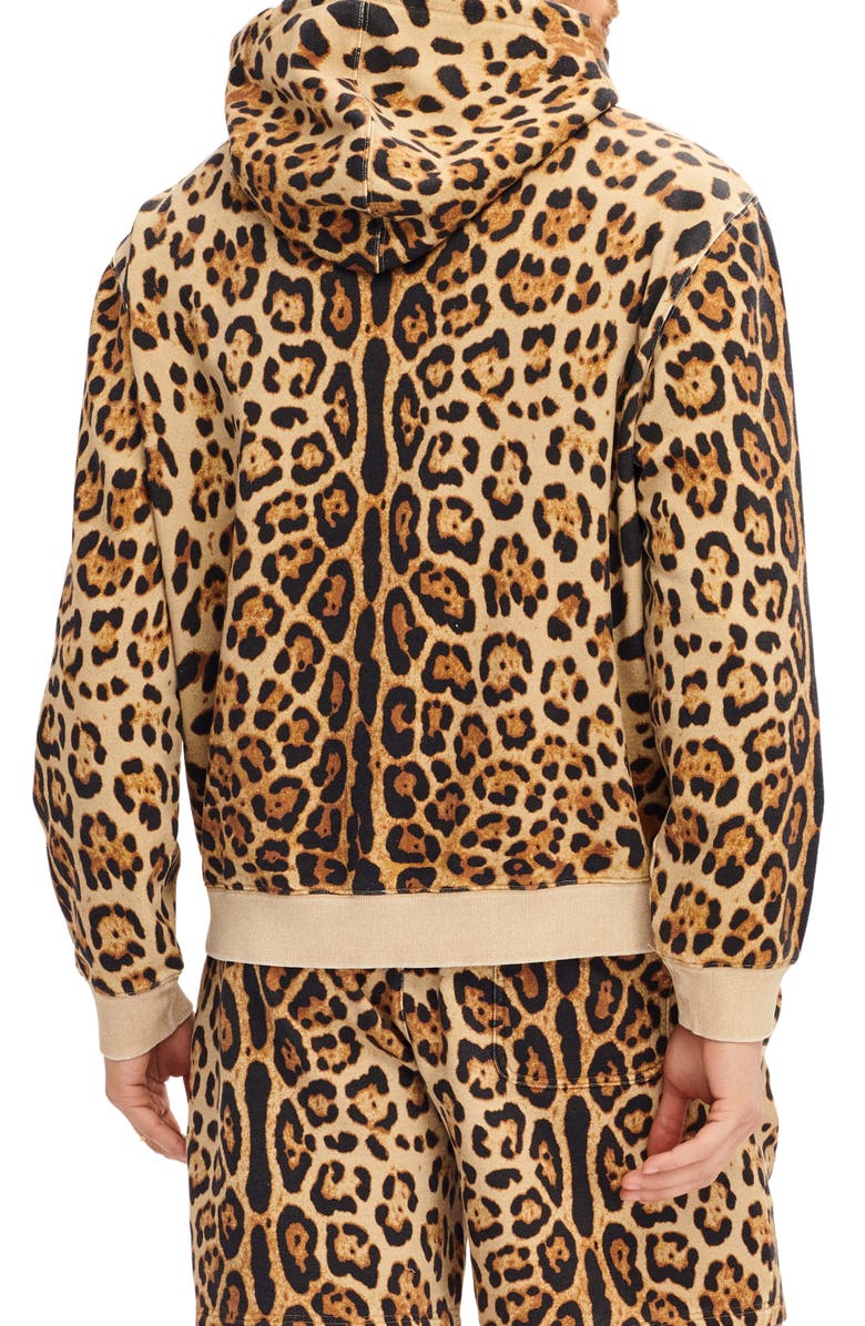 SER.O.YA Rex Leopard Print Hoodie, Alternate, color,