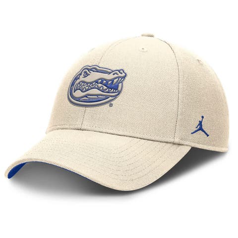 Men's Jordan Brand Natural Florida Gators Rise Primetime Performance Trucker Adjustable Hat