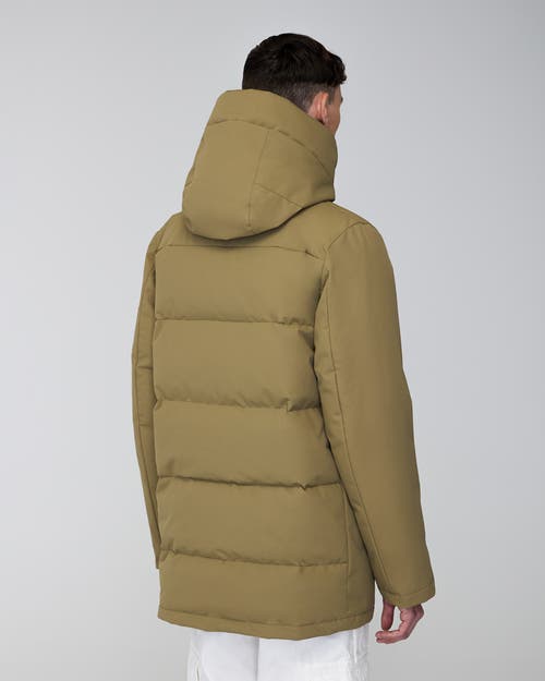 Quartz Co. Grant | Hooded Down Winter Jacket In Khaki