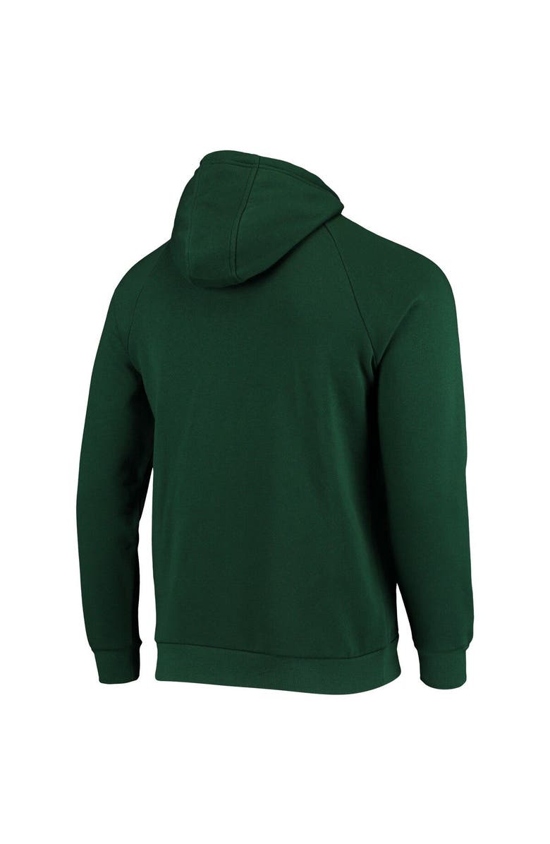 Under Armour Men's Under Armour Green Fort Wayne TinCaps All Day Raglan Fleece Pullover Hoodie, Alternate, color, Green