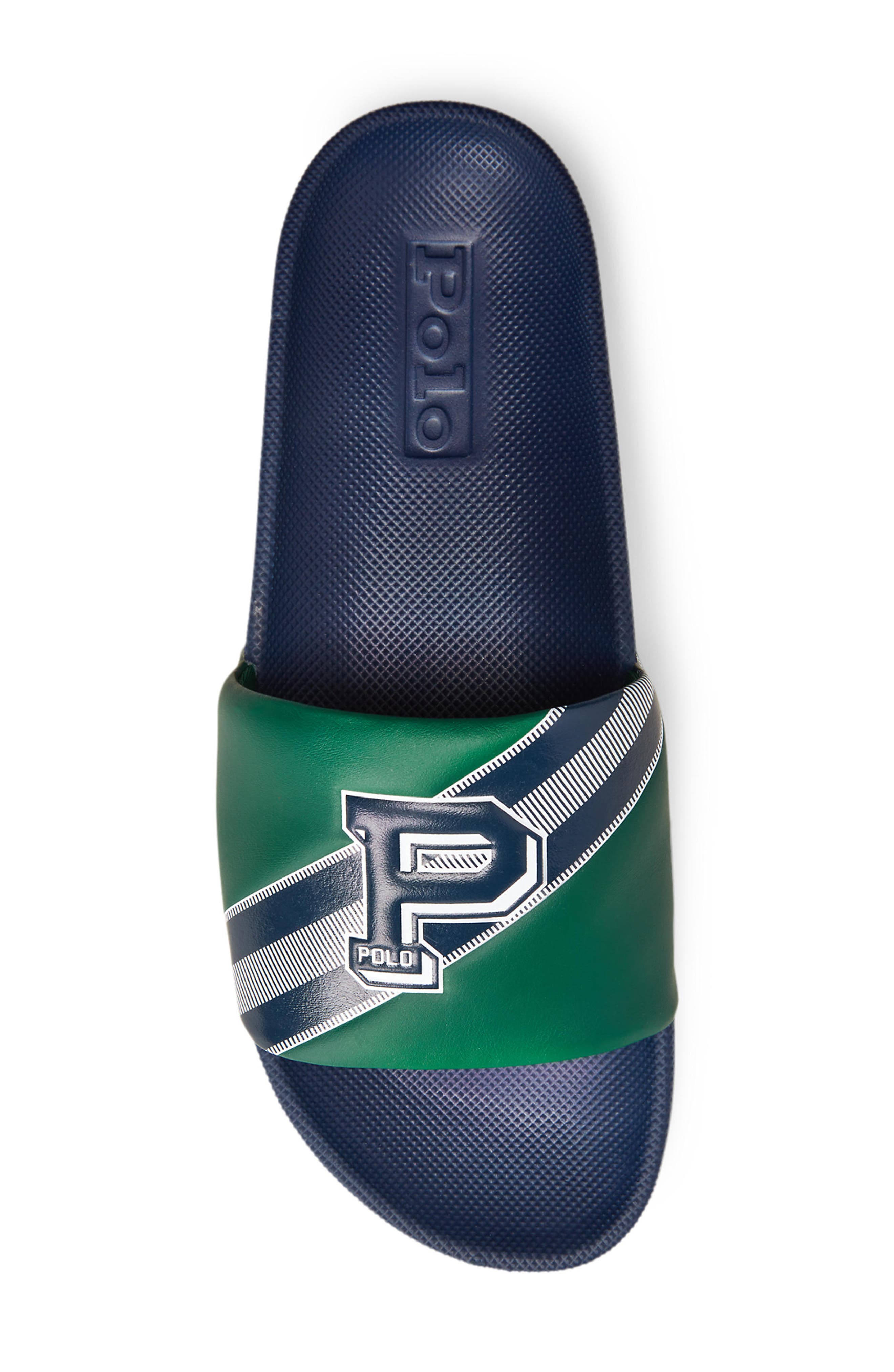 Polo Ralph Lauren Cayson Logo Sport Slide Sandal, Alternate, color, 