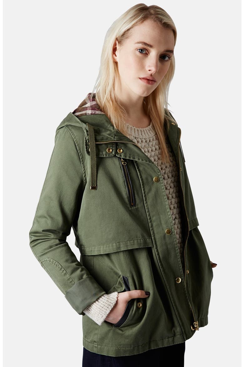 'Wilbert' Lightweight Parka, Alternate, color, KHAKI/ OLIVE