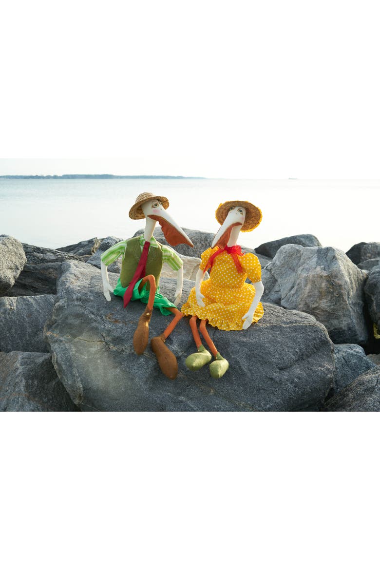 Moby Pelican Joe Spencer Gathered Traditions Figurine, Alternate, color, Green