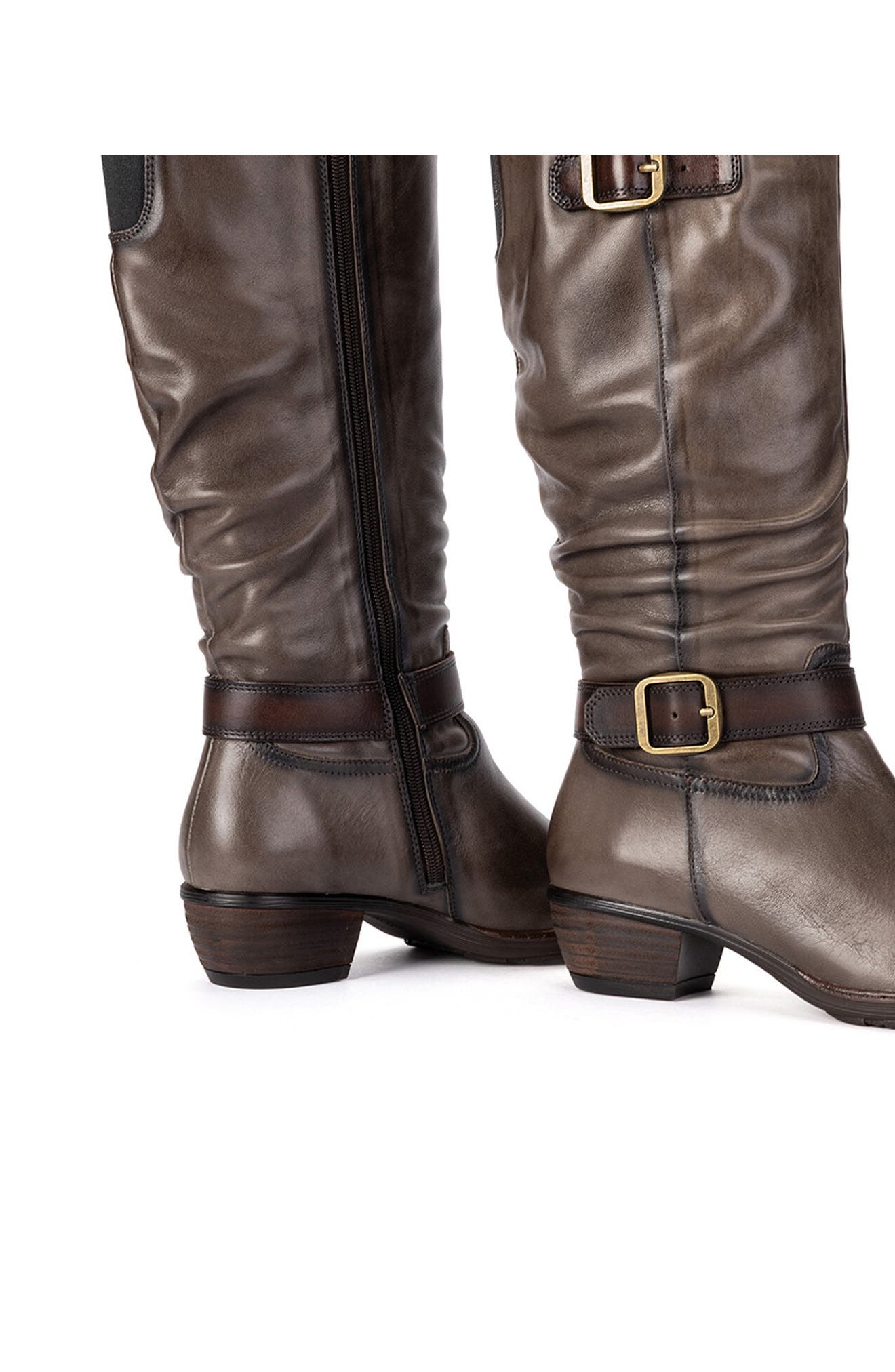Utiel Knee High Boot, Alternate, color, CENIZA