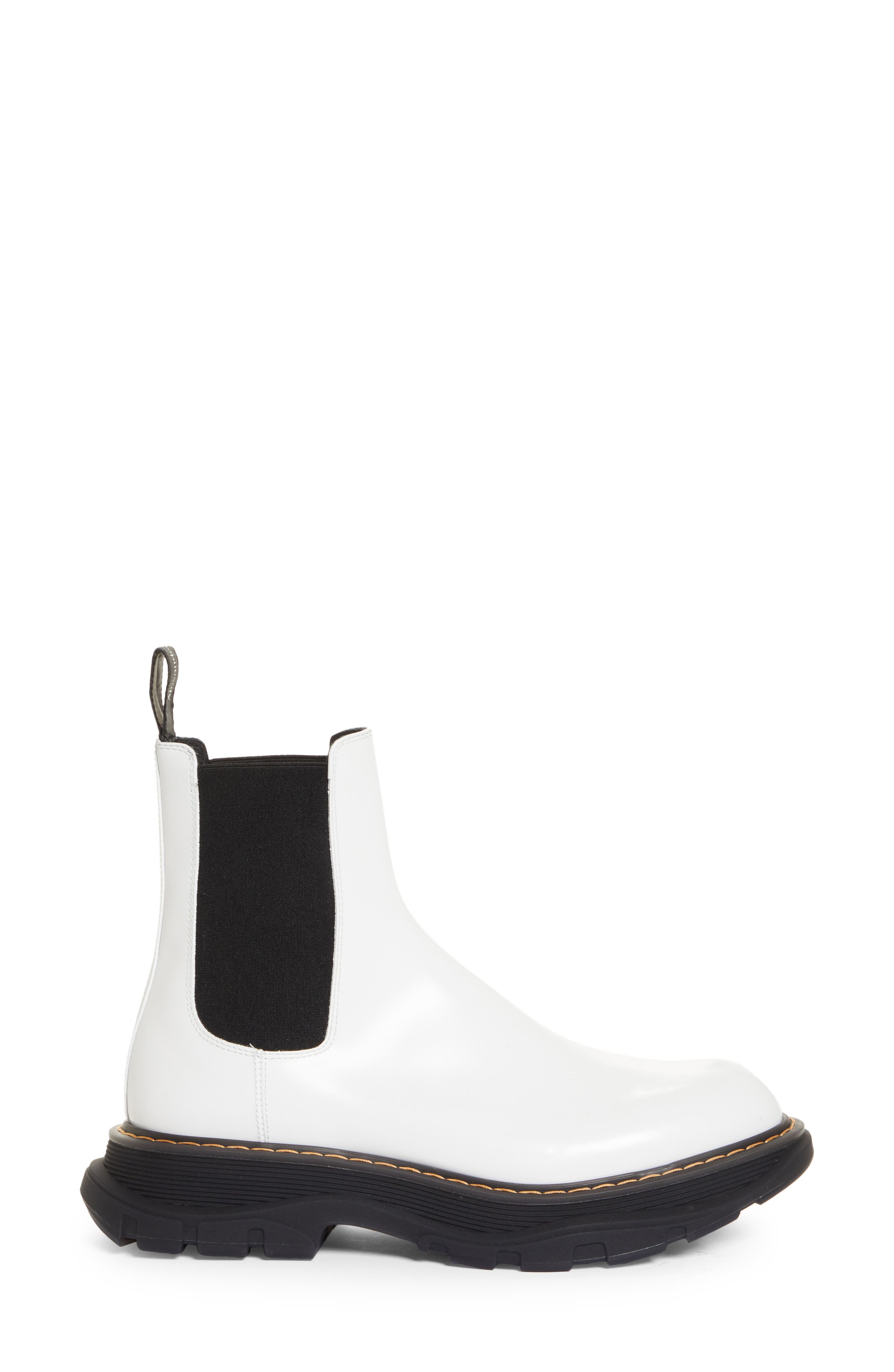 McQueen Alexander McQueen Tread Chelsea Boot, Alternate, color, 