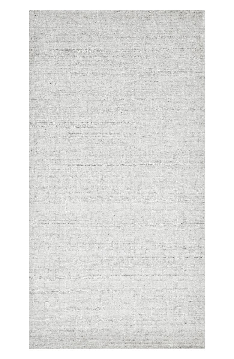 Solo Rugs Peyton Handmade Wool Blend Area Rug, Main, color, Alabaster