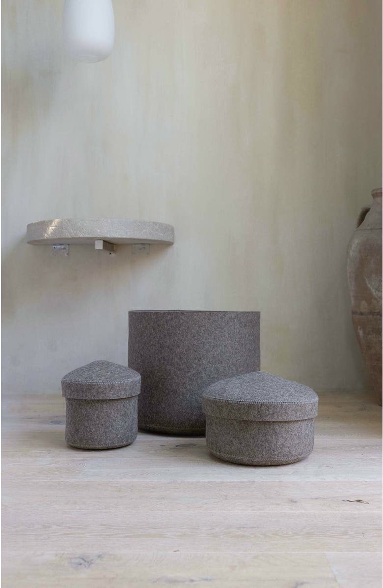 Graf Lantz Merino Wool Large Bin, Alternate, color,