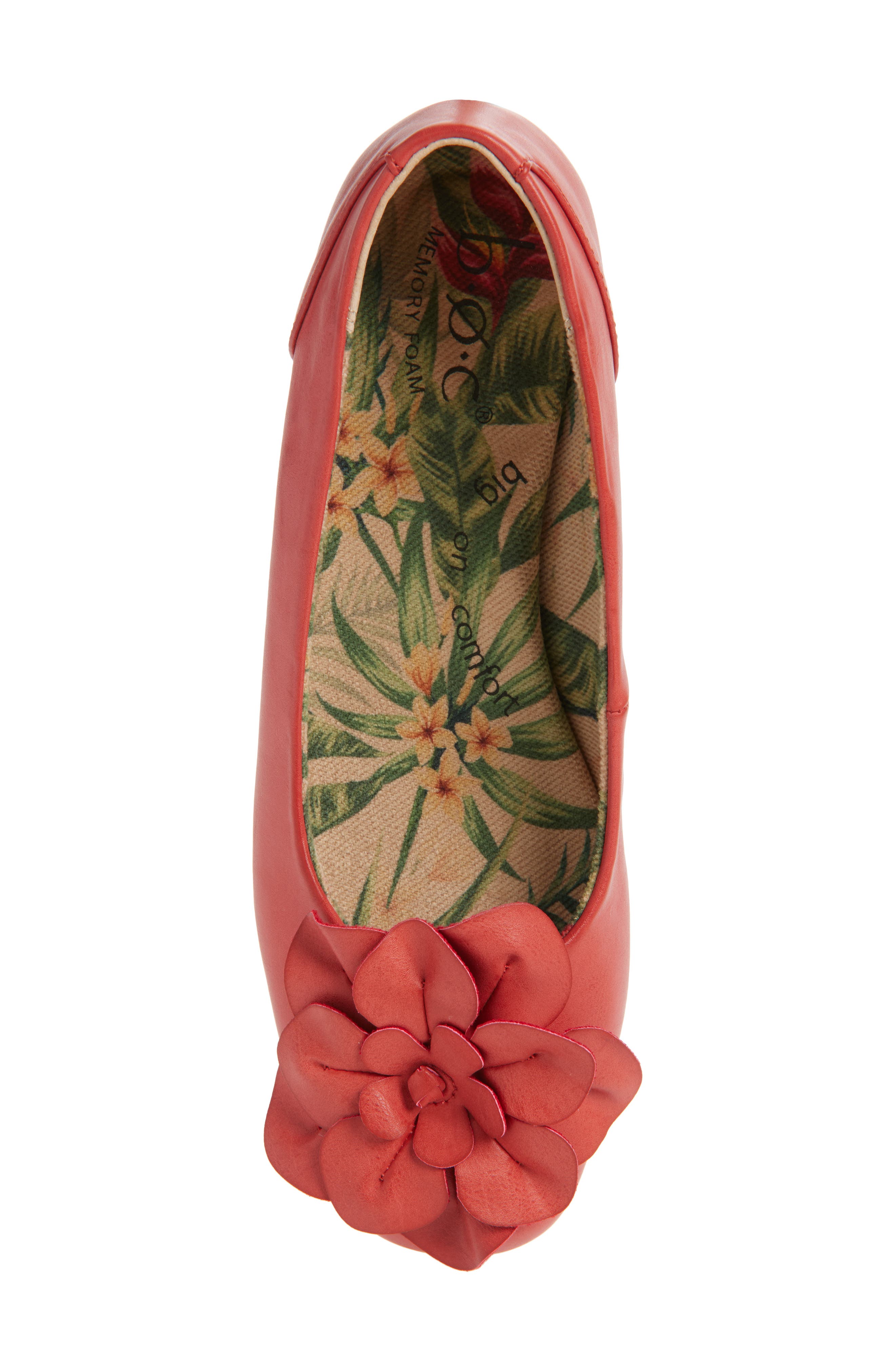 B O C BY BØRN Peony Flat, Alternate, color, Red