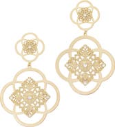 Ramy Brook Anya Medallion Drop Earrings