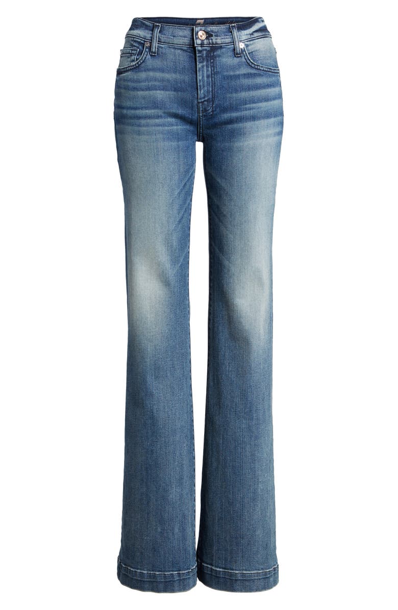 7 For All Mankind <sup>®</sup> 'Dojo' Wide Leg Jeans, Alternate, color, 