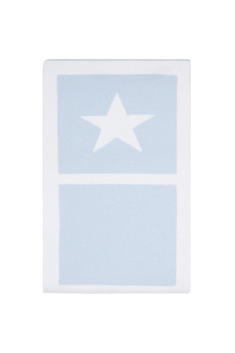 Star Knit Blanket - Baby, Main, color, Blue