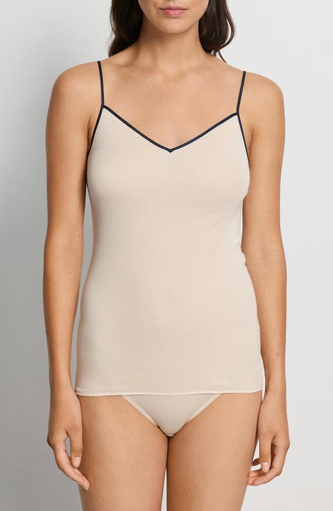 Cotton Seamless Spaghetti Camisole