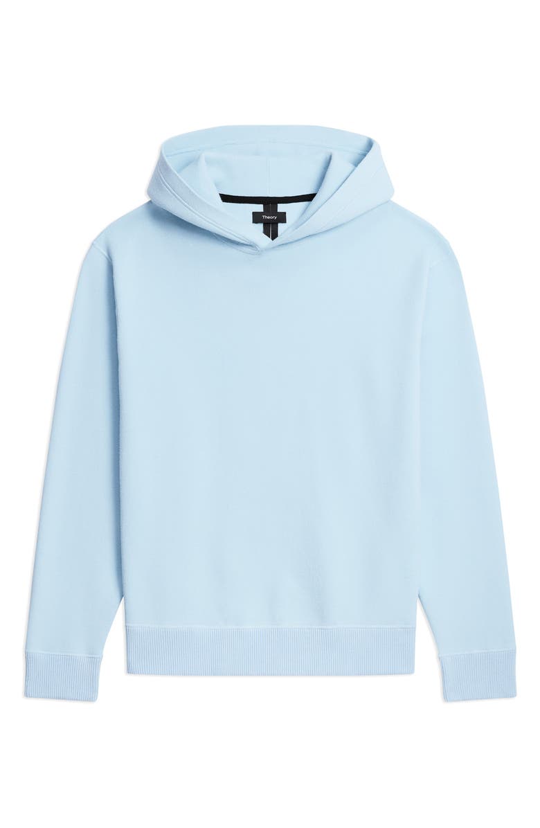 Theory Relaxed Hooded Sweater, Alternate, color, Light Ocean Air - 2N1