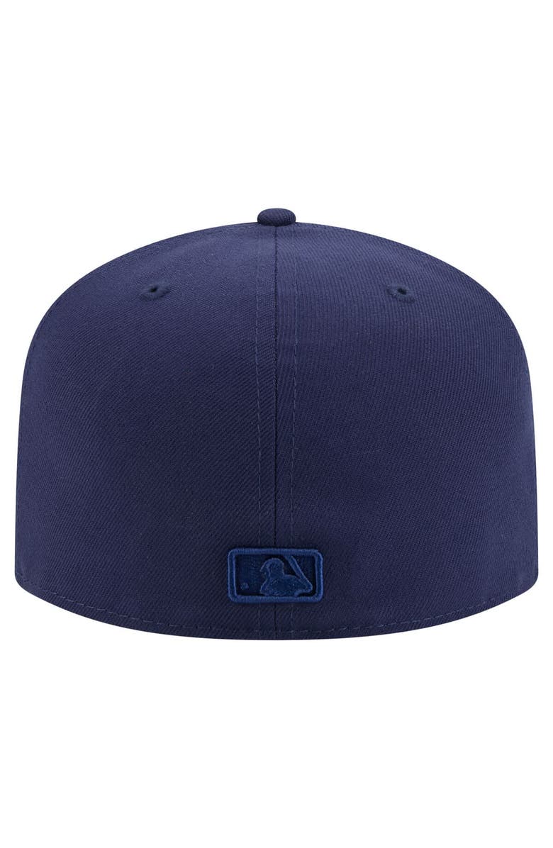 New Era Men's New Era Navy Chicago Cubs Color Pack A-Frame 59FIFTY Fitted Hat, Alternate, color, Navy