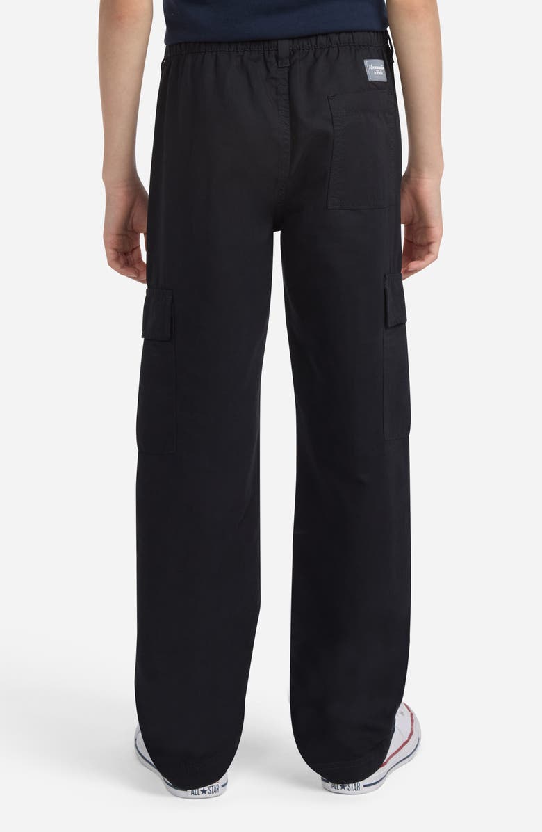 abercrombie kids Kids' Loose Cargo Pants, Alternate, color, Anf Anthracite