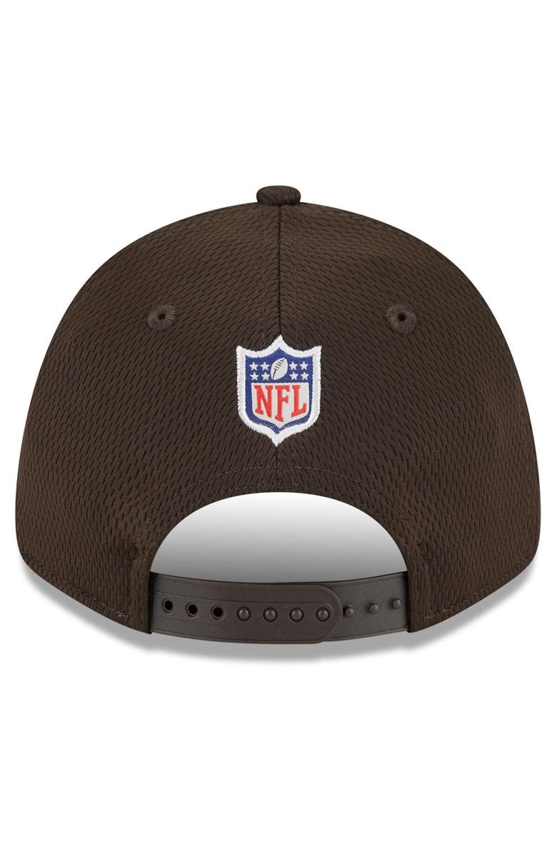 New Era Men's New Era Brown Cleveland Browns 2023 NFL Training Camp 9FORTY Adjustable Hat, Alternate, color, 