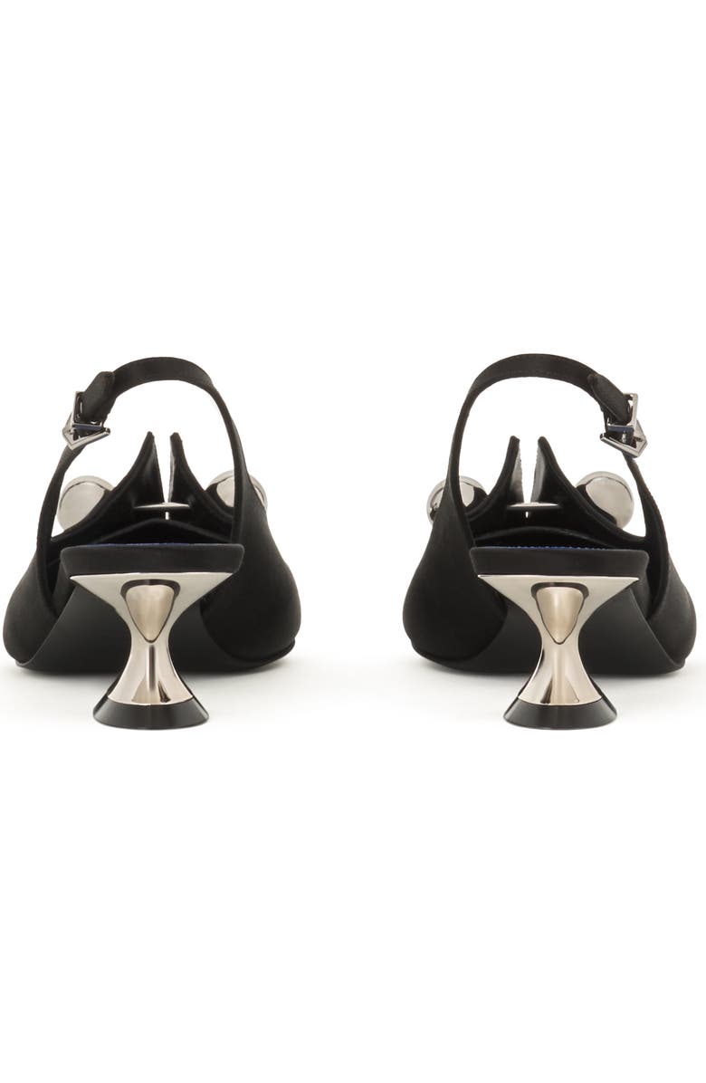 Lanvin Affinity Arch Slingback, Alternate, color, Black