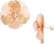 Nordstrom Mixed Petal Floral Earrings