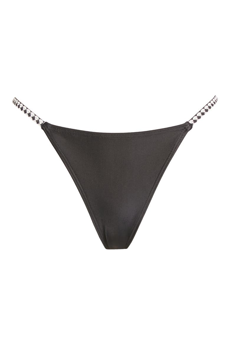 Lena Brazilian Bikini Bottoms, Alternate, color, BLACK