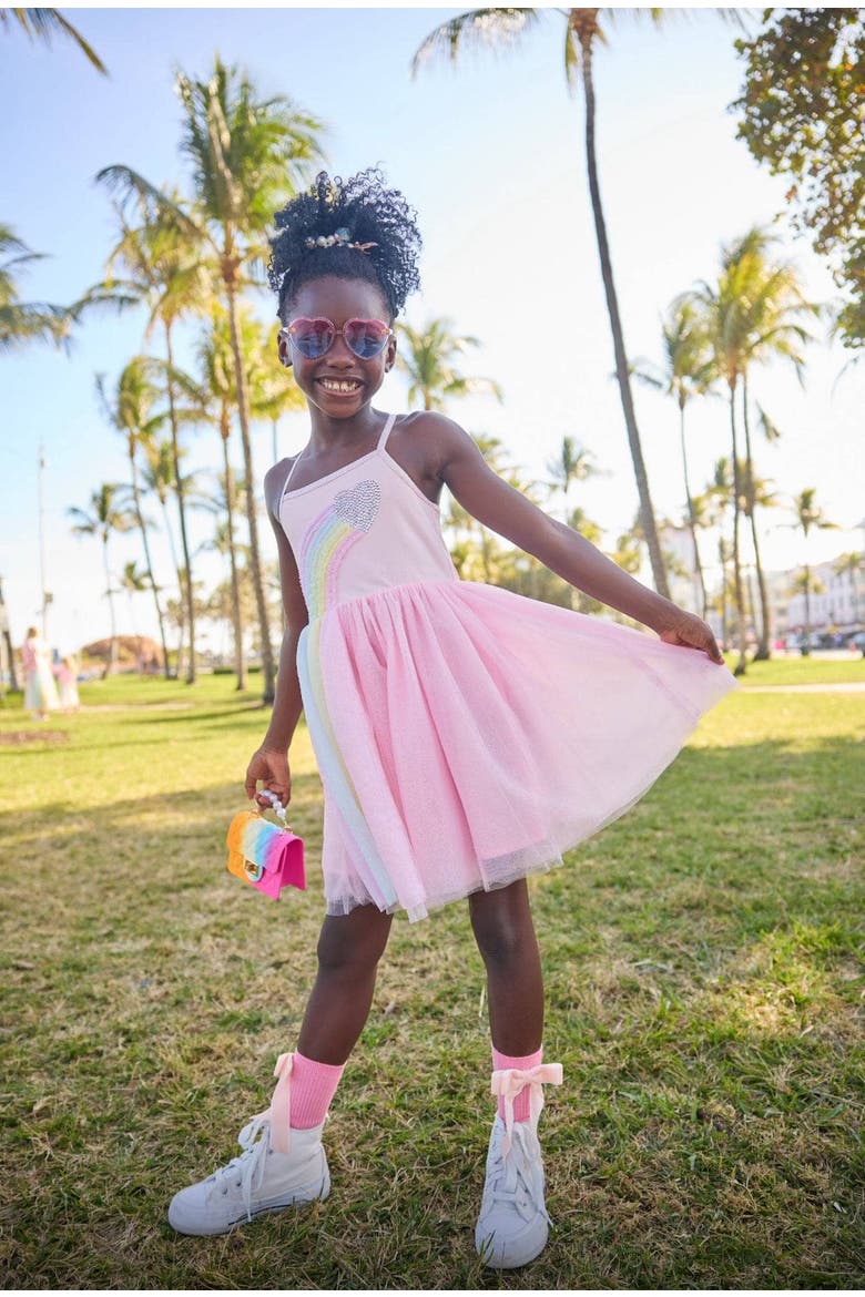 rainbow tulle dress Lola + The Boys Sunset Dress, 2 Crafted in stretch jersey and soft Lola + The Boys Heart