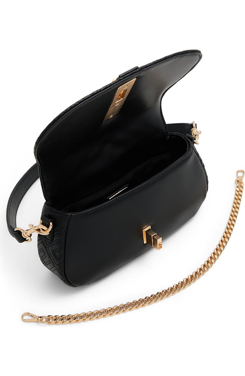 ALDO Romie Quilted Faux Leather Crossbody Bag, Alternate, color,