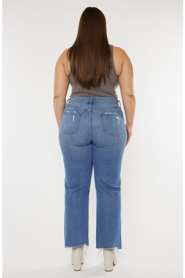 KanCan Cassiel High Rise Slim Wide Leg Jeans (Women) | Nordstrom